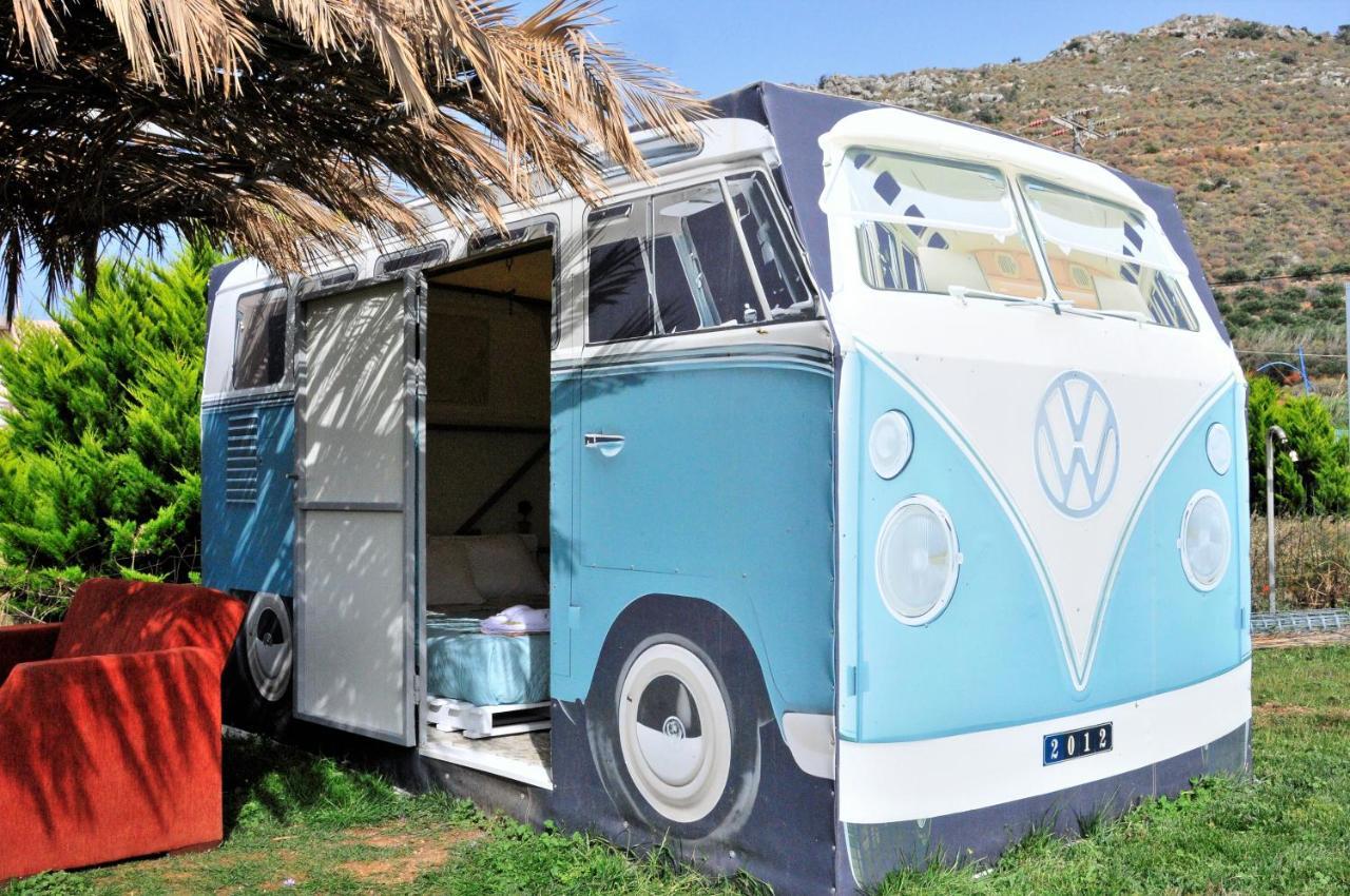 Cornelia Hippie Magic Bus Villa Kíssamos Exterior foto