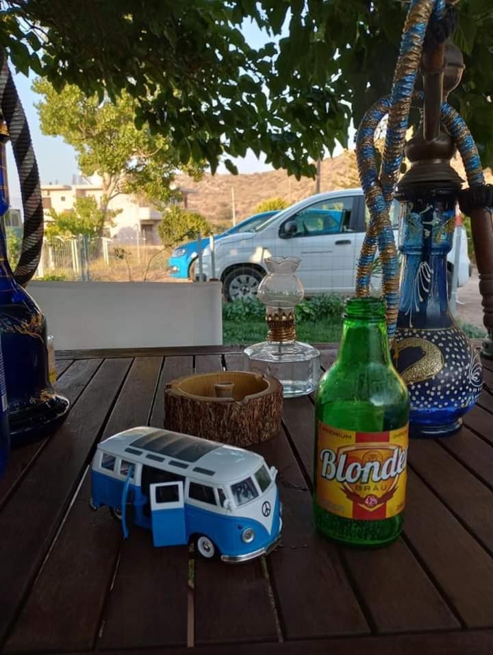 Cornelia Hippie Magic Bus Villa Kíssamos Exterior foto