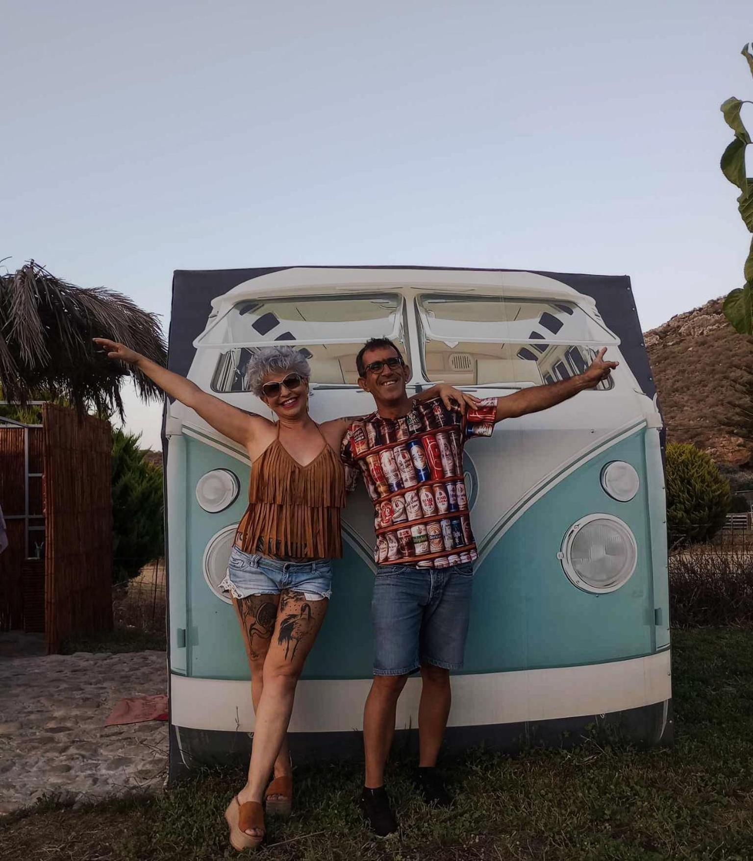 Cornelia Hippie Magic Bus Villa Kíssamos Exterior foto